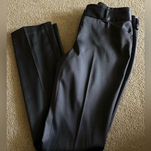 Dark Grey low rise satin pants